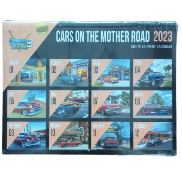 2023/2024 Event Calendar "Cars on the Mother Road" Route 66 Collector's Edition - Picture 2 of 2